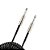 Cabo Para Instrumentos D Addario Custom Coiled PW-CDG-30BK - Imagem 1