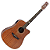 Violão Eletroacústico Strinberg Sd200c Aço Fosco Mogno Satin - Imagem 1
