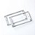 Moldura Captador Humbucker Cromada (2 Peças) Spirit MT90-CR - Imagem 2