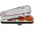 Violino 1/2 Hofma Hve221 Arco Crina Animal Case - Imagem 4