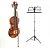 Violino 4/4 Ve441 Eagle + Estante De Partitura Tuner Music - Imagem 1