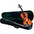 Violino Barato 1/2 Completo Com Case E Arco Concert Cv - Imagem 3