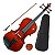 Violino Barato 1/2 Completo Com Case E Arco Concert Cv - Imagem 1