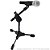 Mini Pedestal Microfone Suporte Bumbo Mesa + Cachimbo - Imagem 4