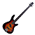 Kit Contrabaixo 4 Cordas Waldman GBW-100 Sunburst BS Bx01 - Imagem 2
