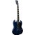 Guitarra Elétrica Sg De Madeira Maciça Thomaz Teg 340 Azul - Imagem 3