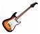 Guitarra Eagle Sts002 Strato Cap.duplo Sunburst Frete Grátis - Imagem 1