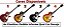 Guitarra Nashville Na305gb + Capa Bag De Brinde Shelter - Imagem 4