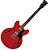 Guitarra Semi Acústica Cort Source Cr Com Bag Oferta + Nfe - Imagem 1