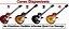 Guitarra Shelter Nashville Na305gb + Capa Bag De Brinde - Imagem 4