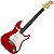 Guitarra Elétrica Queen's 6 Cordas D137561 Vermelha - Imagem 1