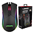 Mouse Gamer Macros Tiro Profissional 6400 Dpi Led Rgb Gt-m2 - Imagem 2