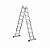 Escada Multifuncional Alumínio 4x4 16 Degraus - MOR - Imagem 1