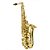 Saxofone Alto As 200 Laqueado Dourado Com Case New York - Imagem 3