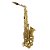 Saxofone Alto As 200 Laqueado Dourado Com Case New York - Imagem 1