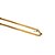 Trombone De Vara Tb 200v Laqueado Dourado Com Case New York - Imagem 2