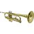Trompete Tp 200 Laqueado Dourado Com Case New York - Imagem 2