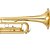 Trompete Ytr 3335 Cn Laqueado Dourado Com Case Yamaha - Imagem 4