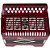 Acordeon 8 Baixos 21 Botões Ta 821bs Vermelho Thommasi - Imagem 4