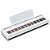 Piano Digital P 121 Wh Branco 73 Teclas Com Fonte E Pedal Sustain Yamaha - Imagem 1