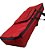 Capa Bag Master Luxo Para Teclado Casio Ctk810 Nylon Vermelho - Imagem 5