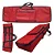 Capa Bag Master Luxo Para Teclado Roland Fantom G6 Vermelho - Imagem 1