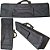 Capa Bag Master Luxo Para Teclado Roland Vr09 Nylon Preto - Imagem 2