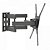 Suporte Triarticulado Com Inclinação Para TV 26"~75" STPA2000 Multivisão Preto - Imagem 2