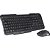 Kit Teclado e Mouse C3tech K-W10 Sem Fio Preto - Imagem 2
