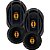 Kit Com 2 Alto-falantes Leson 5" e 6x9” 55w - Imagem 2