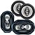 Kit Com 2 Alto-falantes 6x9” e 6” Quadriaxial Leson LS6 140w - Imagem 1