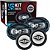 Kit Com 2 Alto-falantes 6x9” e 6” Quadriaxial Leson LS6 140w - Imagem 3