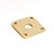 Suporte Jack Conexão Dourado (3 Unidades) Spirit LJC-R-GD - Imagem 1