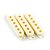 Capa Captador Guitarra Single Creme (3 Peças) Spirit G352-IV - Imagem 2