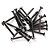 Parafuso Para Trocolo Preto WO4.2X45-BK (24 Unidades) Spirit - Imagem 2