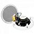 Arandela 6" Coaxial 10W RMS AR1006 RT Branca HAYONIK - Imagem 2