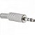 Conector P2 Estéreo Niquelado HJ037S Prata HYX - PCT / 2 - Imagem 4