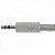 Conector P2 Estéreo Niquelado HJ037S Prata HYX - PCT / 2 - Imagem 3