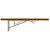 Mesa de Parede Dobrável MDR-1100 HAYONIK Amêndola Rústica - Imagem 3