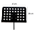 Estante De Partitura Maestro Reforçada De Metal Smart SM009 LT - Imagem 5