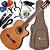 Kit Violão Elétrico Eagle Emn860c Nylon Eq Promix Natural Vx03 - Imagem 1