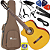 Kit Violão Elétrico Canhoto Eagle CH800 LH Nylon Natural Vx03 - Imagem 1