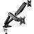Suporte Articulado Para Dois Monitores com Pistão a Gás Fortrek FK441S 17"-32" - Imagem 1