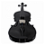 Kit Violino Barato Preto 4/4 Estojo Arco Breu Ronsani C/ Acessórios - Imagem 4