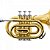 Trompete Harmonics BB HMT-500L Pocket Laqueado - Imagem 1