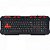 Teclado Gamer Fortrek Spider GK706 Preto/Vermelho - Imagem 1