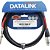 Cabo para Microfone P10 X Xlr 3m Preto Datalink - Imagem 1