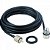 Cabo Kit Curto RG-58 para PX 3,5m M801K Preto AQUÁRIO - Imagem 1