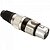 Conector Cannon Fêmea Preto YS1057A-PO Corpo Metálico Genérico - PCT / 5 - Imagem 1