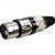 Conector Cannon Fêmea Preto YS1057A-PO Corpo Metálico Genérico - PCT / 5 - Imagem 2